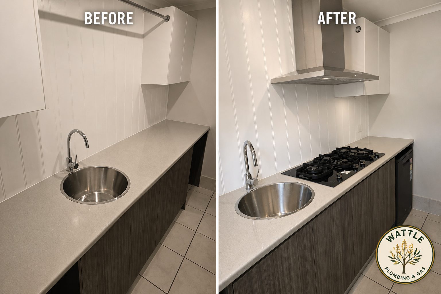 Gas cooktop installation in Little Mountain